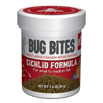 Immagine di Fluval Bug Bites S M Cichlid Granules 45ml