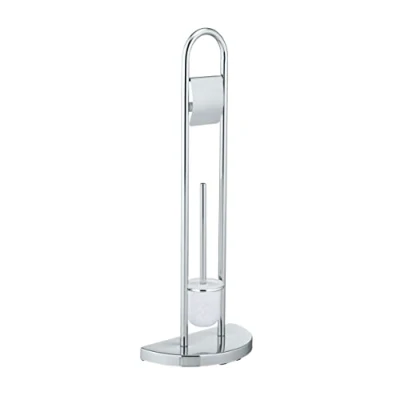 Immagine di Wenko Set da Toilette Raumwunder Base semicircolare Cromo
