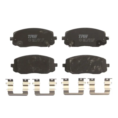 Immagine di TRW COTEC GDB3369 Kit pastiglie freno con segnalatore acustico usura accessori KIA: Picanto I, HYUNDAI: i10 I