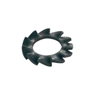 Immagine di TOOLCRAFT A3,2 D6798 194752 Rosette elastiche dentate a ventaglio Diam int: 3.2 mm M3 DIN 6798 Acciaio armonico 100 pz.