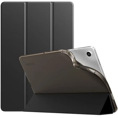 Immagine di TiMOVO Custodia Compatibile con Samsung Galaxy Tab A9+/A9 Plus 11&quot; 2023 SM X210/X216/X218, Cover Posteriore Sottile e Morbido in TPU Traslucido Smerigliato, Nero