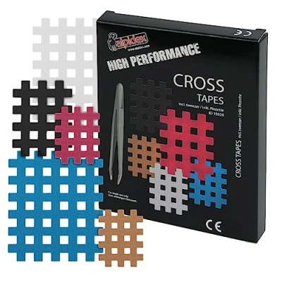 Immagine di ALPIDEX Griglia pavimentazione &#039;Cross Tape&#039; di Varie Dimensioni e quantità (102 Pezzi A.B und C)