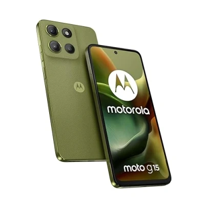Immagine di Motorola moto g15 17,1 cm (6.72&quot;) Doppia SIM Android 15 4G USB tipo C 8 GB 512 5200 mAh Verde