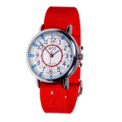 Immagine di EasyRead Time Teacher ERW RB 24 Orologio da polso, Rosso, 1