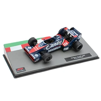 Immagine di OPO 10 Vettura in Miniatura Formula 1 1/43 Compatibile con TOLEMAN TG183B 1983 Bruno Giacomelli FD151