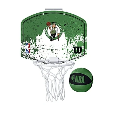Immagine di Wilson Team, Mini Basketball Set Uomo Nba Team Hoop Boscel Original Colors, ONE SIZE