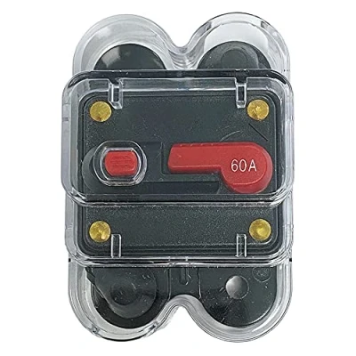 Immagine di Offgridtec® Interruttore di circuito DC manuale, 12 V, 24 48 60 A, IP56, cortocircuito