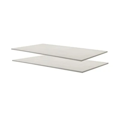 Immagine di Composad Coppia di Ripiani per Armadi AR9004/AR9007/AR8997 della Linea SYSTEMA, Interni Armadio, (LxAxP) 122,80x1,80x55,40 cm, Made in Italy