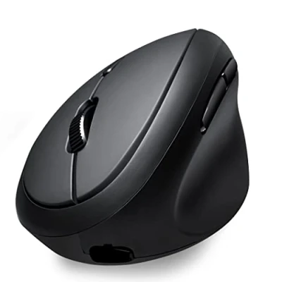 Immagine di Perixx PERIMICE 819 Mouse ergonomico Bluetooth®, Senza fili (radio) Ottico Nero Ricaricabile