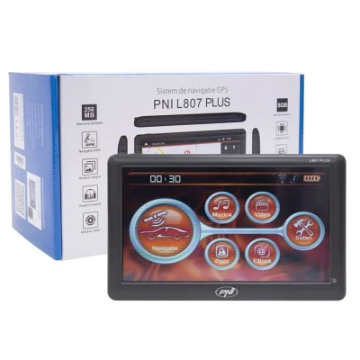 Immagine di Sistema de navegacion GPS PNI L807 PLUS Pantalla 7 pulgadas, 800 MHz, 256MB DDR, memoria interna 8GB, transmisor FM