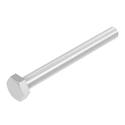 Immagine di SECCARO vite esagonale M8 x 80 mm, acciaio inox V2A VA A2, DIN 933/ISO 4017, esagono esterno, 20 pezzi