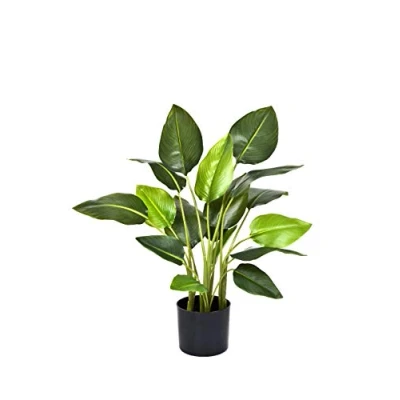 Immagine di GreenBrokers Artificiale 78 cm vero tocco Uccello di Pardise (Strelitzia)