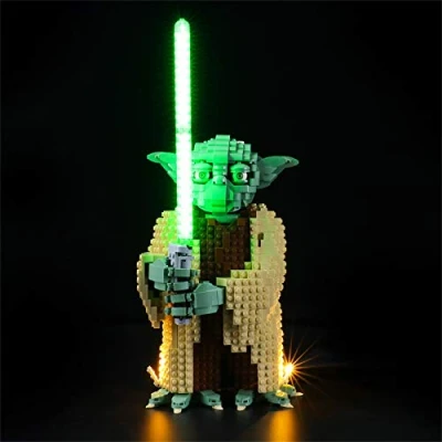Immagine di LIGHTAILING Set di Luci per (Star Wars Yoda) Modello da costruire Kit luce led compatibile con Lego 75255 (NON incluso nel modello)