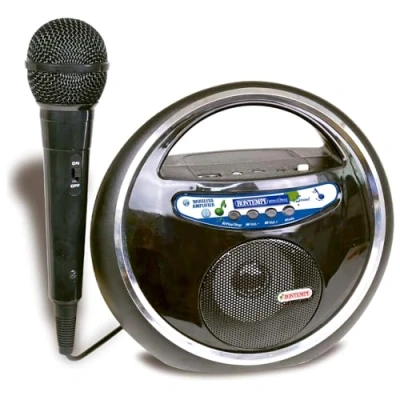 Immagine di Bontempi SonicSync Amplificatore senza Fili con Microfono per Un Soundcheck Perfetto, 48 5901, Multicolore