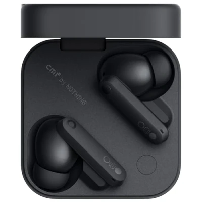 Immagine di CMF by Nothing Buds Pro 2 Auricolari wireless con audio HiFi, Cancellazione attiva del rumore ibrida da 50dB, 6 microfoni HD e Effetto spaziale, 2025 Grigio Scuro