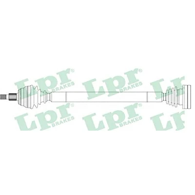 Immagine di LPR DS43008 Albero motore / Semiasse 825 VOLKSWAGEN: Golf 4, New Beetle Hatchback, 4 Variant, AUDI: A3 SKODA: Octavia 1 Combi