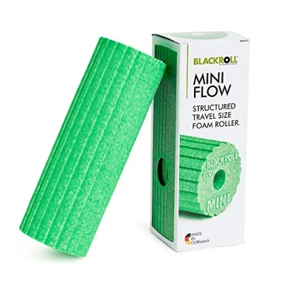 Immagine di BLACKROLL® Mini Flow Fascia Rullo Made in Germany. Il Piccolo automassaggiante con Doppio Effetto per la Verde