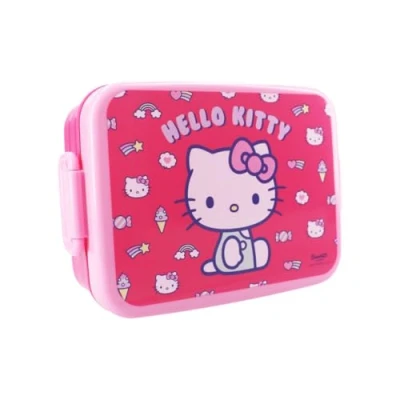 Immagine di My sweety pop Scatola da Pranzo Hello Kitty box Per bambini asilo scuola vacanze pasto 16 cm idea regalo (Hello rosa)