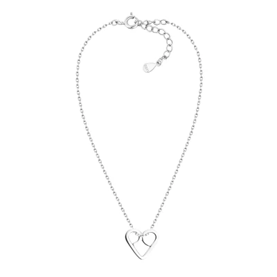Immagine di Sofia Milani Collana da Donna in Argento 925 Ciondolo a Cuore Pretzel N0483