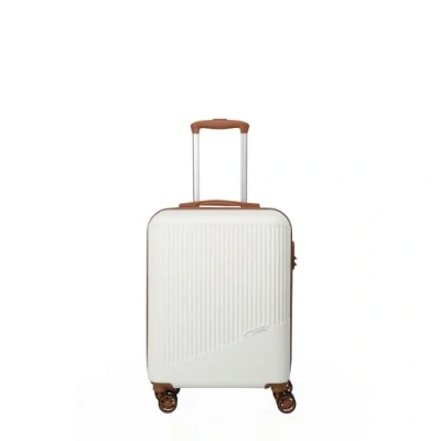 Immagine di travelite Bagaglio a Mano 4 Ruote Piccolo, Gamma Bagagli Bali Trolley Rigido in ABS Conforme Allo Standard IATA per i di Bordo, 55 cm, 34 L