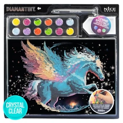 Immagine di DIAMANTINY Pegasus Fantasy Dipingi coi Numeri, Multicolore, A4, 96412