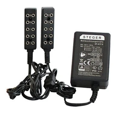 Immagine di Kahlert Licht 60976 Trasformatore per illuminazione 230 V con striscia di prolunga