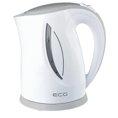 Immagine di ECG RK 1758 bollitore Grey, 1,7 litri, Plastica, 1.7 colore: grigio/bianco