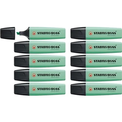 Immagine di Stabilo Boss Evidenziatore Standard, Verde( Menthe À L&#039;eau), 1 Pezzo