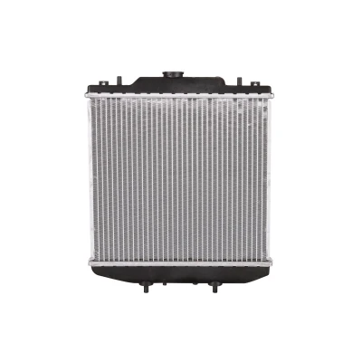 Immagine di NRF 507643 Radiatore motore Alluminio 348 325 16 con parti annesse Alette di raffreddamento saldate