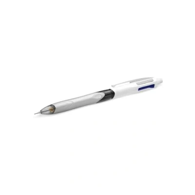 Immagine di BIC 4 Colori, Penne Multicolore con Matita Grafite, Set 12 a Sfera Scatto 3 inchiostri (nero, blu, rosso) e 1 Meccanica HB, Cancelleria Ufficio