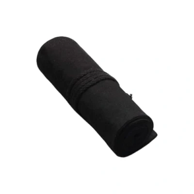 Immagine di Astuccio arrotolabile per matite artistiche colorate, in tela, con 36 fori, artisti, scuola, ufficio