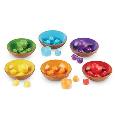 Immagine di Learning Resources, UCC Set di classificazione con nidi Uccelli, Colore, Medium, LER5554