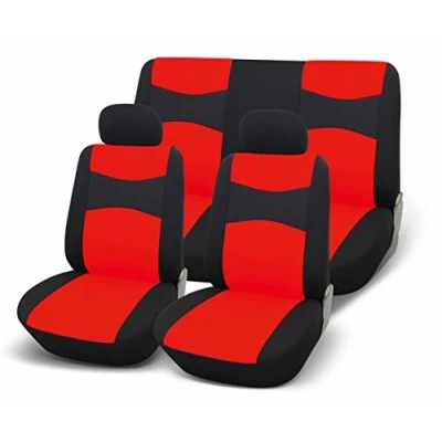 Immagine di GoodYear 77124 RED Set Completo Fodere per Auto Speed Up 2, Nero/Rosso, Universale