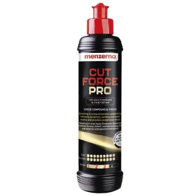 Immagine di Menzerna Cut Force Pro lucidante per auto, 250 ml, 3 in 1, rimuovere i graffi, professionale, tutti tipi di vernici, la lucidatura della vernice