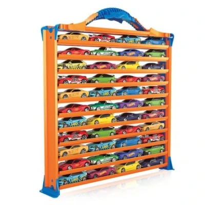 Immagine di Hot Wheels Rack N&#039; Track Car Case, Multicolore, HWCC9