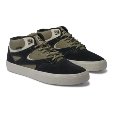 Immagine di DC Shoes Kalis Vulc Mid WNT, Scarpe da Ginnastica Uomo, Oliva Militare, 39 EU