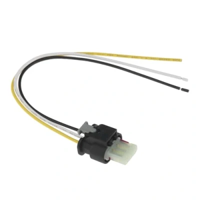 Immagine di Create idea Connettore sensore di parcheggio PDC a 3 pin 2359997 auto cablaggio 15 cm compatibile con BMW X3 F25 X5 E70 F10 F11 Parte ricambio