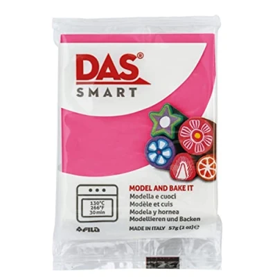 Immagine di Das Smart Pasta Modellabile Termoindurente 57 g Rosa Geranio