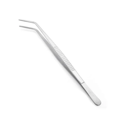 Immagine di De Buyer acciaio inox Pinza a gomito con estremità curve, lung, 4239.30, inossidabile, Lunghezza 30 cm