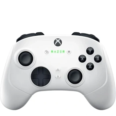 Immagine di Razer Wolverine V3 Pro Controller Esports wireless per Xbox e PC (HyperSpeed Wireless, pulsanti d&#039;azione tattili Mecha, stick analogici ad effetto Hall anti drift, vibrazioni aptiche) Blanco