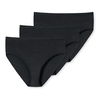 Immagine di uncover by Schiesser 3PACK Midislip Slip, Donna, Taglia: Large, Schwarz