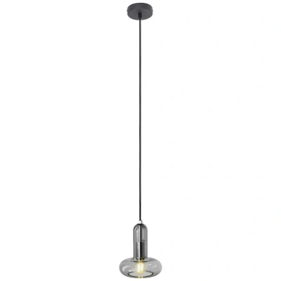 Immagine di ECO Light PERSEUS 9470 S 1 SM Lampada a sospensione E14 Fumo