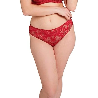 Immagine di Sans Complexe Charmante Slip, Donna, Taglia: 48/50, Red