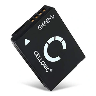 Immagine di CELLONIC Batteria DMW BCG10 BCG10E BCG10pp Compatibile con Panasonic Lumix DmC TZ10 TZ6 TZ7 TZ8 TZ18 TZ20 TZ25 TZ30 TZ31 TZ35 ZX1 ZS7 ZS3 ZS8 890mAh 3.6V 3.7V