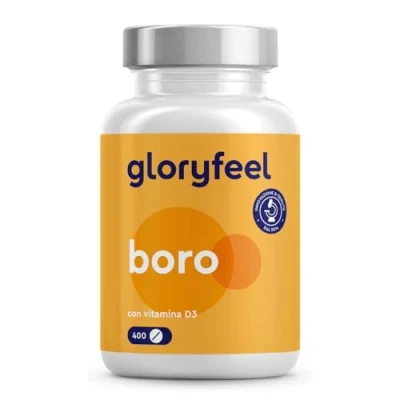 Immagine di Boro Integratore, 3,5 mg di Puro per Compressa, 400 Compresse in un più anno Fornitura, Senza Additivi Indesiderati, Altamente Dosato