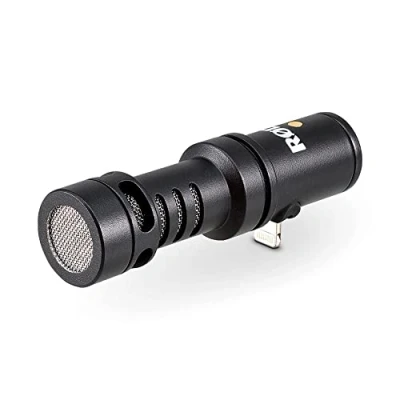 Immagine di RØDE VideoMic Me L Microfono direzionale solo per dispositivi iOS 11, con Connettore Lightning Produzione Cinematografica Mobile e Creazione di Contenuti, 73.5 (L) x 20.2 (W) 25.7 (H)