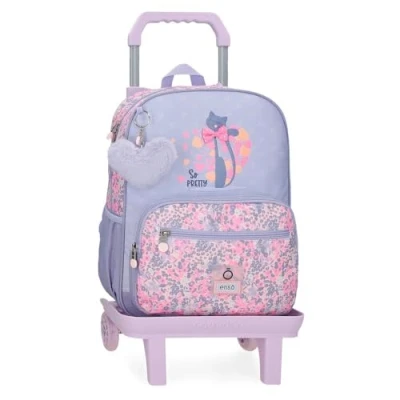 Immagine di Enso So Pretty Zaino scuola con carrello Multicolore 30x38x12 cm Poliestere, multicolore, cms,