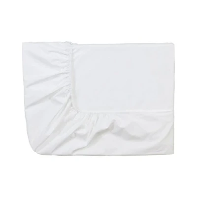 Immagine di Essix lenzuola singolo Raso di cotone tinta unita bianco, cotone, 140 x 200 cm