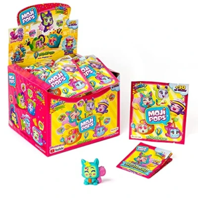 Immagine di MojiPops Party Visualizzazione di 24 cifre collezionabili (PMPPD824IN00), con 1 Figura in Ogni Busta