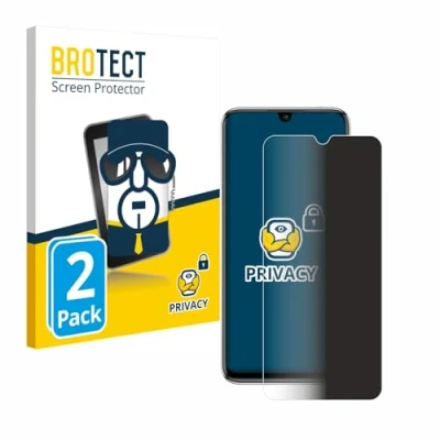 Immagine di brotect (2 Pezzi Pellicola Privacy per Xiaomi Mi A3 [Anti Spy, Protettiva Chiara, Blue Light Filter]